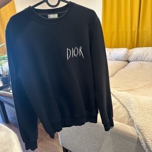 Dior Men's Black Crewneck Sweater